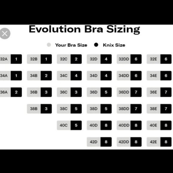 Knix Black Evolution Everyday Seamless Wireless Bra Size 5 - Picture 6 of 6